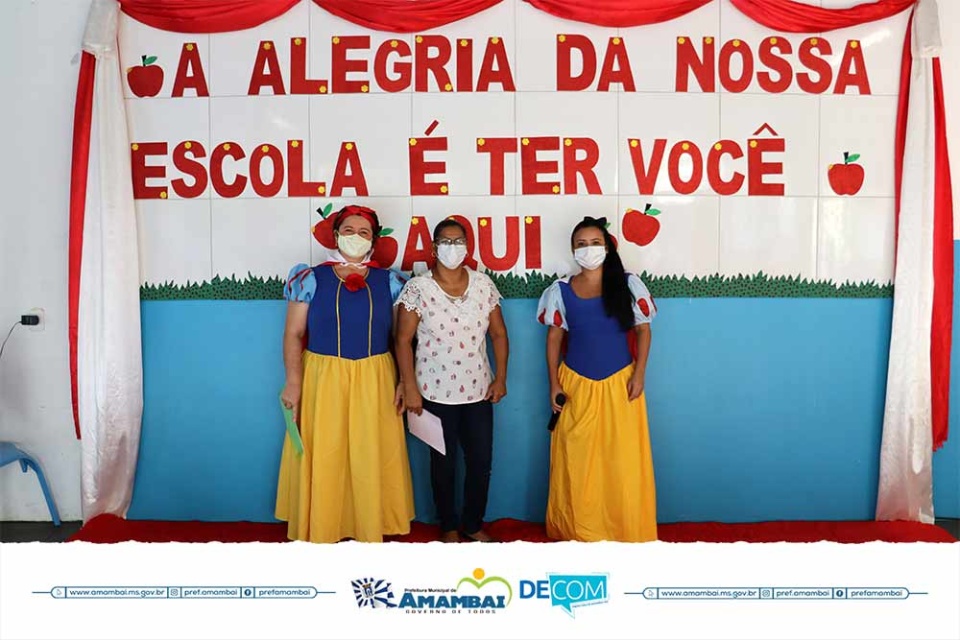 Após quase 2 anos, mais de 6 mil alunos da rede municipal de Amambai voltam a ter aulas 100% presenciais