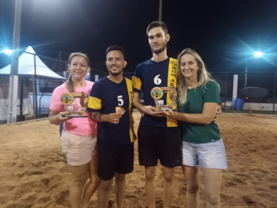 Promovido pela Sedesc, Torneio de Vôlei de Praia agitou Amambai nesse final de semana