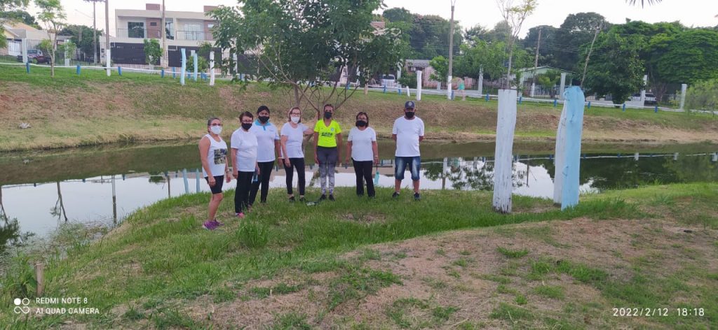 Idosos do Conviver e SCFVI de Amambai marcaram presença na abertura do ano esportivo de 2022