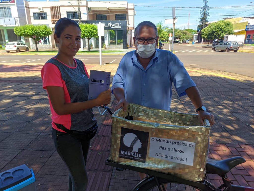 Mariteca: a biblioteca itinerante que tem incentivado à leitura em Amambai