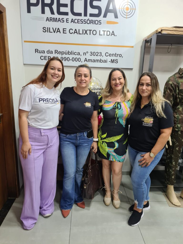 Precisão Armas e Acessórios realiza promoção especial para Mulheres em Amambai