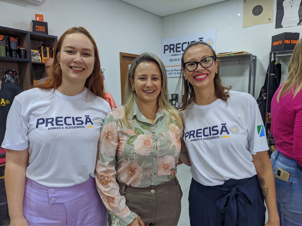 Precisão Armas e Acessórios realiza promoção especial para Mulheres em Amambai