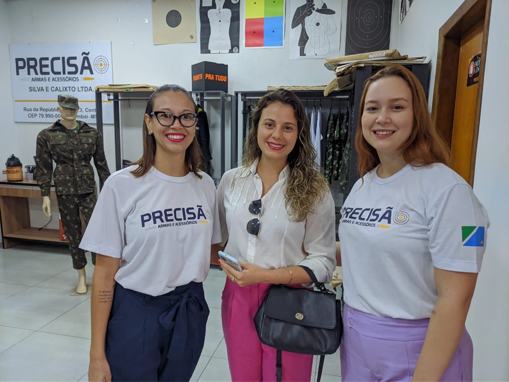 Precisão Armas e Acessórios realiza promoção especial para Mulheres em Amambai