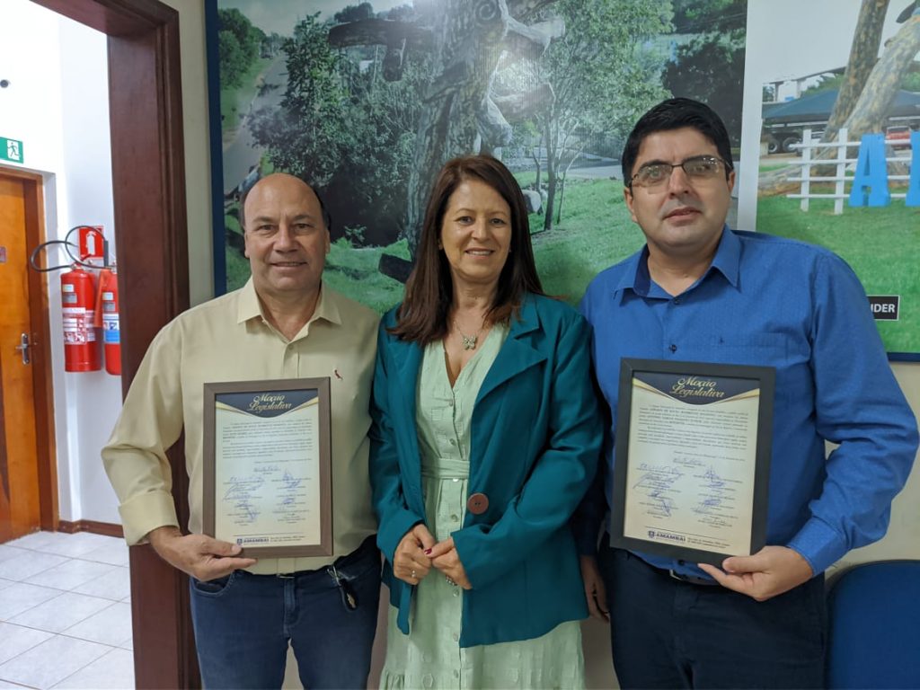 Repórteres de Amambai são homenageados pela Câmara