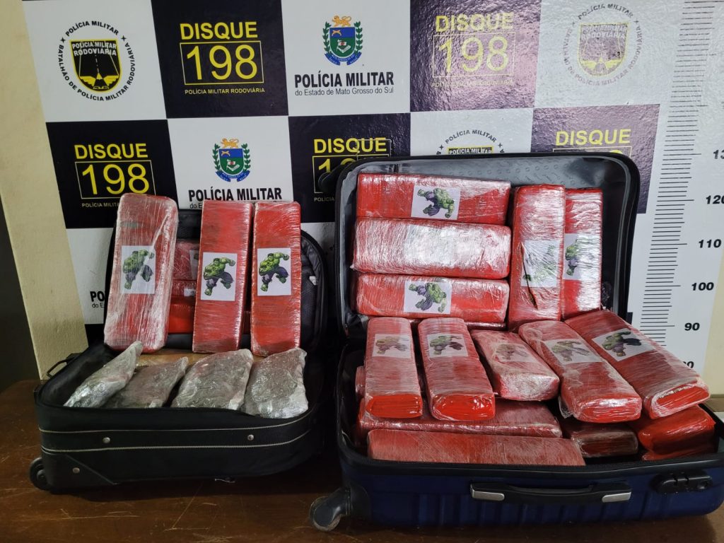 Polícia Militar Rodoviária apreende carga maconha em Ponta Porã