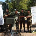 O 17º RC MEC realizou a Exposição de Material de Emprego Militar na Praça Cel. Valêncio de Brum em Amambai