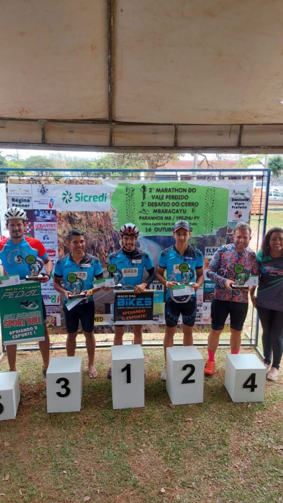 Equipe Mago das Bikes representa Amambai com excelência em competição regional