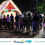 Apresentações Natalinas emocionaram público na Chegada do Papai Noel em Amambai