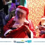 Apresentações Natalinas emocionaram público na Chegada do Papai Noel em Amambai