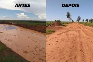 SEINFRA intensifica trabalhos de manutenção em estradas vicinais de Amambai