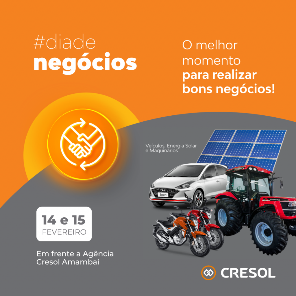 Cooperativa Cresol realiza Dia de Negócios em Amambai