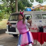 Lar do Idoso recebeu a visita da coelhinha da Páscoa na quinta-feira (6)