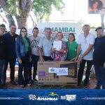 Com diferença de quatro números na pedra maior, Nilda Mara foi a ganhadora da mobília completa do Bingo de Dia das Mães