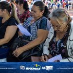 Com diferença de quatro números na pedra maior, Nilda Mara foi a ganhadora da mobília completa do Bingo de Dia das Mães