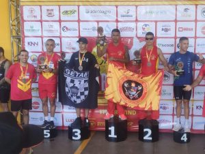 Bombeiro de Amambai conquista 1º lugar na 2ª Corrida dos Bombeiros de Ivinhema