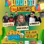 Arraiá dos Amigos: festa open bar de Amambai acontece no dia 29 de julho