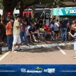 Competição Boi-Moto diverte e premia laçadores durante Super Domingo