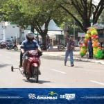 Competição Boi-Moto diverte e premia laçadores durante Super Domingo