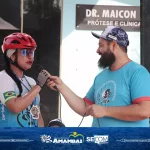 GP Cidade Crepúsculo de Mountain Bike reuniu ciclistas de toda a região em comemoração ao aniversário de Amambai