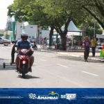 Competição Boi-Moto diverte e premia laçadores durante Super Domingo