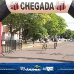 GP Cidade Crepúsculo de Mountain Bike reuniu ciclistas de toda a região em comemoração ao aniversário de Amambai