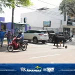 Competição Boi-Moto diverte e premia laçadores durante Super Domingo