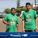 Amambai, 75 anos: 15 duplas participaram da 5ª Corrida Solidária