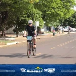 GP Cidade Crepúsculo de Mountain Bike reuniu ciclistas de toda a região em comemoração ao aniversário de Amambai