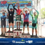 GP Cidade Crepúsculo de Mountain Bike reuniu ciclistas de toda a região em comemoração ao aniversário de Amambai