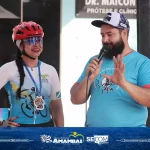 GP Cidade Crepúsculo de Mountain Bike reuniu ciclistas de toda a região em comemoração ao aniversário de Amambai