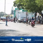 Competição Boi-Moto diverte e premia laçadores durante Super Domingo