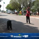 Competição Boi-Moto diverte e premia laçadores durante Super Domingo