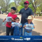 Competição Boi-Moto diverte e premia laçadores durante Super Domingo