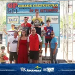 GP Cidade Crepúsculo de Mountain Bike reuniu ciclistas de toda a região em comemoração ao aniversário de Amambai