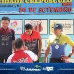 GP Cidade Crepúsculo de Mountain Bike reuniu ciclistas de toda a região em comemoração ao aniversário de Amambai