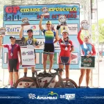 GP Cidade Crepúsculo de Mountain Bike reuniu ciclistas de toda a região em comemoração ao aniversário de Amambai