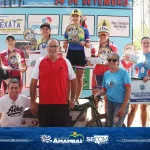 GP Cidade Crepúsculo de Mountain Bike reuniu ciclistas de toda a região em comemoração ao aniversário de Amambai