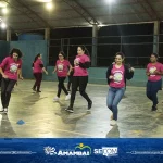 Com aulão de crossfit e música ao vivo, servidores municipais participaram de ação do Setembro Amarelo