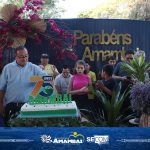 Prefeitura de Amambai comemora 75 anos com bolo gratuito e espetáculo cultural