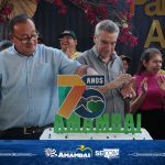 Prefeitura de Amambai comemora 75 anos com bolo gratuito e espetáculo cultural