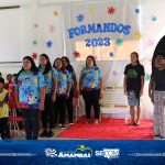 Emoção e cultura marcam a formatura das turmas do Pré na Escola Municipal Mitã Rory