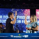 Alma Serrana e André Santinni animaram a Festa da Virada em Amambai