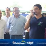 Governador Barbosinha e prefeito Dr. Bandeira inauguram obras de Infraestrutura e Saneamento em Amambai