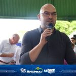 Governador Barbosinha e prefeito Dr. Bandeira inauguram obras de Infraestrutura e Saneamento em Amambai