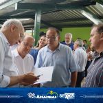 Governador Barbosinha e prefeito Dr. Bandeira inauguram obras de Infraestrutura e Saneamento em Amambai