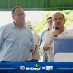 Governador Barbosinha e prefeito Dr. Bandeira inauguram obras de Infraestrutura e Saneamento em Amambai