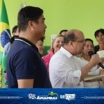 Governador Barbosinha e prefeito Dr. Bandeira inauguram obras de Infraestrutura e Saneamento em Amambai