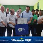 Governador Barbosinha e prefeito Dr. Bandeira inauguram obras de Infraestrutura e Saneamento em Amambai