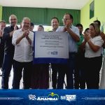 Governador Barbosinha e prefeito Dr. Bandeira inauguram obras de Infraestrutura e Saneamento em Amambai