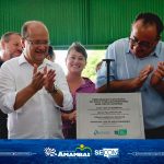 Governador Barbosinha e prefeito Dr. Bandeira inauguram obras de Infraestrutura e Saneamento em Amambai